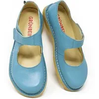 GRÜNBEIN Spangen-Ballerinas Gerda Naturform Ballerina