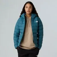 The North Face Funktionsjacke W ACONCAGUA 3 HOODIE hochschließender Kragen mit Reißverschluss, wasserabweisendes Material