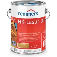 Remmers Holzschutzlasur HK-Lasur 3in1 ebenholz 2,5 Liter, 3facher Holzschutz mit Imprägnierung + Grundierung + Lasur