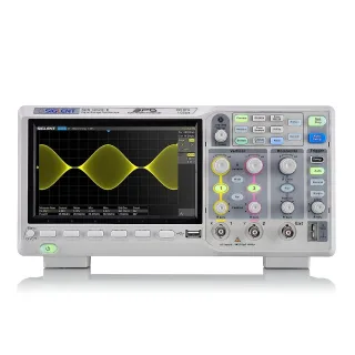 Siglent Technologies SDS1202X-E Digital Oscilloscope Grey 200 MHz 2 Channels Real-time Sampling 1 gsa/use 14 Mpts Record