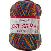 Schoeller + Stahl Fortissima Socka 4-fach Color Häkelwolle, 420 m, pflegeleicht, formstabil und hoher Tragekomfort
