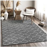 Sanat Teppich Boho 8202, rechteckig, Höhe: 10 mm, Kurzflor, robust, Boho, Scandic, für Fussbodenheizung geeignet