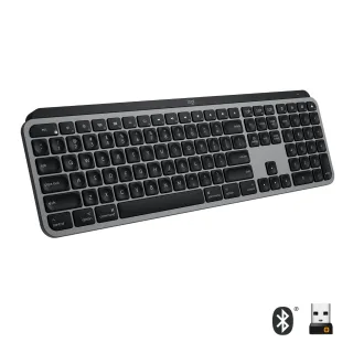 Logitech MX Keys für Mac | 920-009555 | Tastatur - hinterleuchtet
