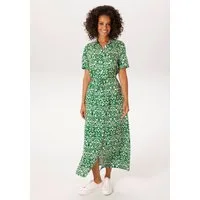 Aniston CASUAL Sommerkleid mit Ornamenten und grafischen Blumen bedruckt