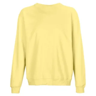 SOLS - "Columbia" Sweatshirt Rundhalsausschnitt für Herren/Damen Unisex (Hellgelb)