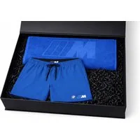 BMW Boxer-Badehose BMW M Perfomance Geschenkset Geschenkbox Strandhandtuch Badehose
