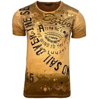 Baxboy T-Shirt Baxboy T-Shirt mit extravagantem Atlantic Crew Druck B-106