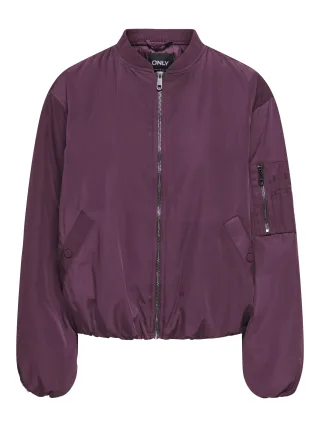 ONLY - ONLADEL LIFE OVERSIZED BOMBER CC OTW mauve wine - Gr. - L