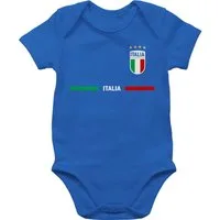 Shirtracer Shirtbody Italien Trikot Wappen, Italia mit Stolz, Italienisches Fan-Motiv 2026 Fussball WM Fanartikel Baby