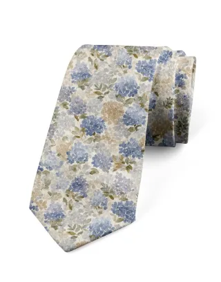 mr. célestin - Krawatte - Ebisu beige/blau - Gr. - OS