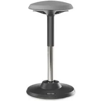 DESKSPACE Drehhocker Motion Ergonomischer Stehhocker - Höhenverstellbarer Bürohocker (Einzelartikel), Höhenverstellbarer Stehhocker mit ergonomischem Sitzkomfort