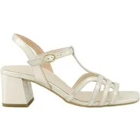 Paul Green Paul Green 6197-009, Sandaletten, Beige, metallik, Damen Sandalette