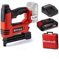 Einhell Akku-Tacker Nagler TE-CN 18 Li -18V,Tacker und Nagler mit Akku 2.5Ah + Koffer