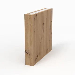 Sanipa Konsolenplatte vertikal 2morrow (WT580) 510x85x520 Eiche-Natural-Touch WT58085