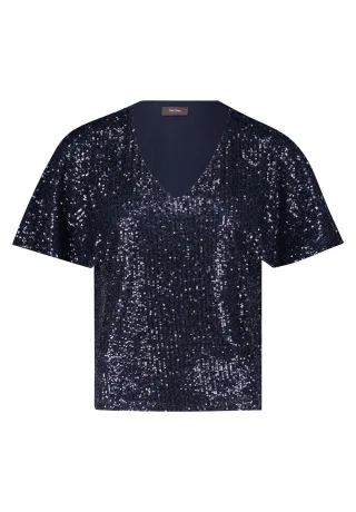 Vera Mont - Blusenshirt night sky - Gr. - 48
