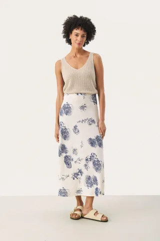 Rock Gerade Passform Oceana Stunning Flower Print multicolour