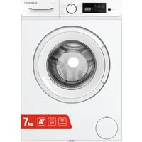 Telefunken Waschmaschine W714AS1W, 7 kg, 1400 U/min, Frontlader, Inverter Motor, AquaStop, 7kg, Leise & Effizient, weiß