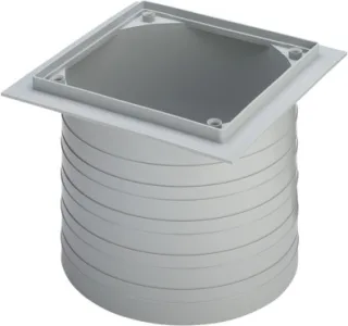 Viega Höhenausgleichsstück 4992 in 150mm Kunststoff grau 469979