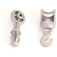 Bruder® Spielfahrzeug-Erweiterung BRUDER Adapter für Greifzange und Hakenaufsatz 42269