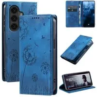 Tec-Expert Handyhülle Handy Hülle Klapphülle für Samsung Galaxy S26, Blumen Pusteblume Case Cover mit Kartenfächern und RFID Schutz