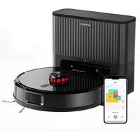 VONKO Saugroboter mit Wischfunktion S6 Pro, 8000Pa Saugkraft, LiDAR-Navigation, 50 W, Selbstentleerung, 4-in-1 Reinigung, 180 Min Laufzeit, APP-Bedienbar