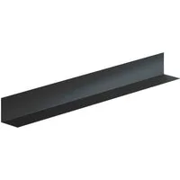 Sarei Haus- und Gartentechnik Glattblech Sarei L-Profil HG27 1000 x 100 x 100 mm anthrazit, Aluminium