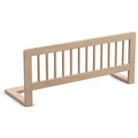 CADANI Bettschutzgitter Holz Bettgitter - Kinderbett Rausfallschutz klappbar, robust u. stabil (90 cm breit, natur - auch in 115 cm und 140 cm verfügbar), für Wohnmobil, Elternbett oder Seniorenbett geeignet