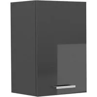 Vicco Hängeschrank R-Line, Anthrazit Hochglanz/Anthrazit, 40 cm (1-St)
