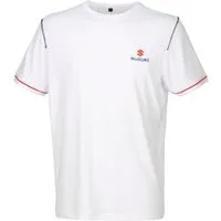 SUZUKI T-Shirt Suzuki Herren Sport T-Shirt Kurzarm weiß