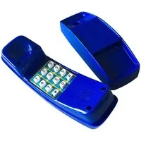 Loggyland Spielturm-Erweiterung Kindertelefon Kunststoff mit Telefonhalterung und Tastengeräuschen, (Halterung für), senkrechte und waagerechte Anbringung