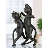 GILDE Tierfigur Katze Gatto-Duo, schwarz (1 St)