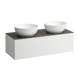LAUFEN Waschtischunterschrank und Waschtischplatte ALESSI 500x1200x370  H4323140972601