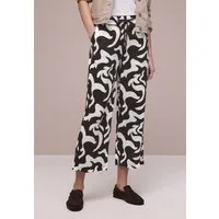 STREET ONE Stoffhose High Waist