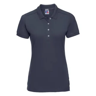 Russell - Polo-Shirt mit kurzen Ärmeln - Damen (Marineblau)
