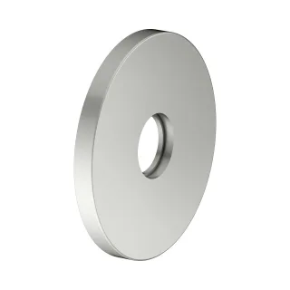 Keuco Wandrosette IXMO 59545, rund 105 mm, Edelstahl-finish, 59545060091 59545060091