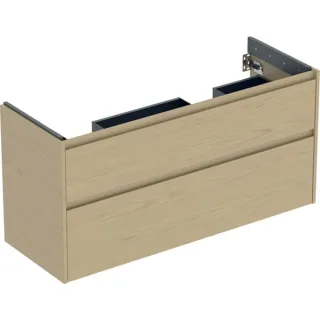Geberit Renova Plan Unterschrank für Doppelwaschtisch, mit zwei Schubladen:, 504033PS1 504033PS1