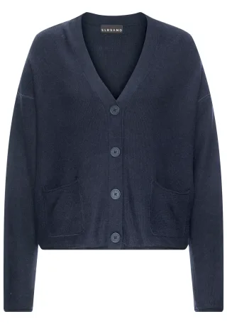 LASCANA - Elbsand LM Elbsand Knit Cardigan navy - Gr. - 34
