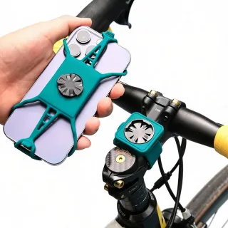 ULAC H7 Bicycle Phone Mount Silicone Strap Holder Quick Release Design Cycling Holder for Xiaomi,Galaxy, Google Pixel Sa