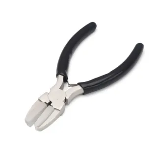 Nylon Jaw Pliers Jewelry Making Tools Anti-slip Grip High Carbon Steel 6.50 cm Length 13.50 cm Width Perfect for Wire Sh