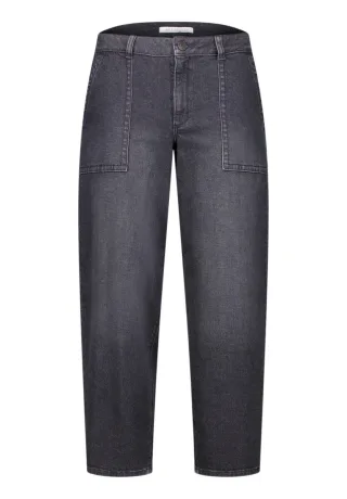 Betty & Co - Barrel Fit Jeans schwarz - Gr. - 38