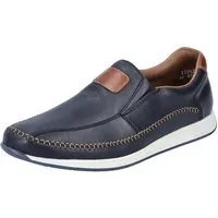 Rieker Slipper Sommerschuh, Schlupfschuh, Freizeitschuh mit aufwändiger Rahmennaht