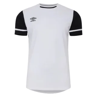 Umbro - "Cavelle" T-Shirt für Herren (Brillantes Weiß/Schwarz)