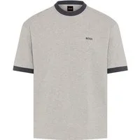 BOSS ORANGE T-Shirt Te Edge Relaxed Fit, Logo-Stickerei