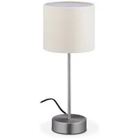 relaxdays Nachttischlampe Touch Funktio