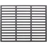 TRUTZHOLM Grillrost 38x29cm rechteckig emailliert Rost Grillgitter Gusseisen Grillplatte