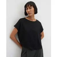 someday Kurzarmshirt Kadalia aus softem Jersey Boxy Shirt Regular Fit Soft und unkompliziert für entspannte Alltagslooks