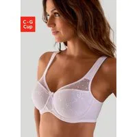 Nuance by Lascana Minimizer-BH mit Bügel, gemoldet mit floraler Spitze – ideal für große Größen