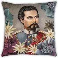 PAD Dekokissen Legend Ludwig Bunt, Portrait, Gemälde, König, Bayern