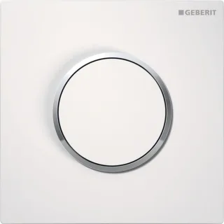 Geberit HyTouch Urinal-Handauslösung weiß/verchromt Kunststoff Sigma10 pneumatisch 116015KJ1