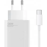 Xiaomi Xiaomi BHR9462EU 120W USB-A Ladegerät + USB-C Kabel Weiß Smartphone-Ladegerät